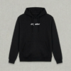 OK wow_Hoodie_schwarz_Front Hoodie "Ok, wow."
