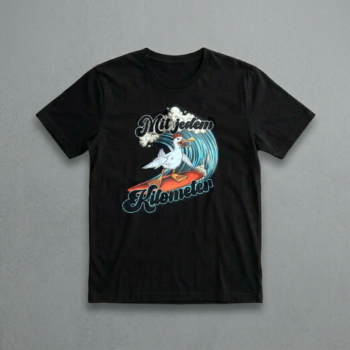 SOAB_Schwarz_Front_V2 Mit jedem Kilometer Shirt Schwarz